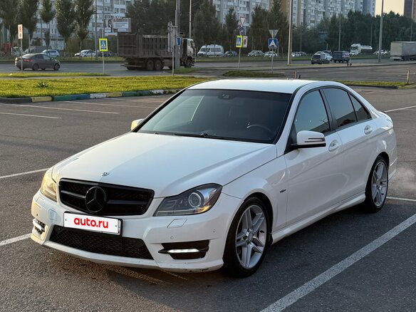 2012 Mercedes-Benz C-Класс 180 III (W204) Рестайлинг, белый, 1250000 рублей