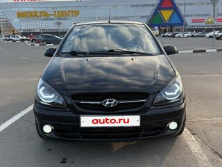 2006 Hyundai Getz I Рестайлинг, чёрный, 490000 рублей, вид 1