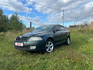 2008 Skoda Octavia II (A5), зелёный, 570000 рублей, вид 2