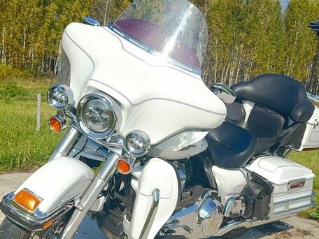 2012 Harley-Davidson Electra Glide, белый, 890000 рублей, вид 5