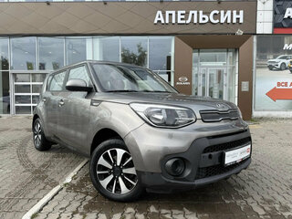 2018 Kia Soul II Рестайлинг, серебристый, 1370090 рублей, вид 1