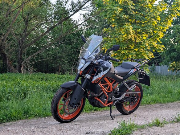 2014 KTM 390 Duke, чёрный, 260000 рублей - вид 3