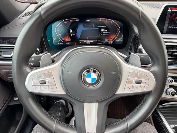 2021 BMW 7 серии 730i VI (G11/G12) Рестайлинг, чёрный, 5749548 рублей - вид 4