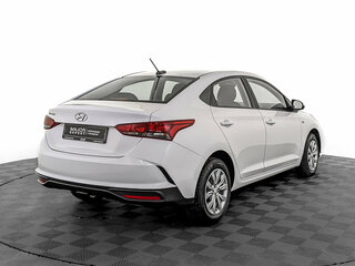 2022 Hyundai Solaris II Рестайлинг, белый, 1690000 рублей, вид 5