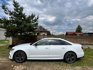 2013 Audi A6 IV (C7), белый, 1850000 рублей, вид 3