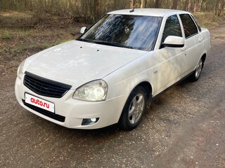 2013 Lada (ВАЗ) Priora I Рестайлинг, белый, 450000 рублей, вид 3