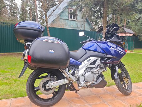 2002 Suzuki V-Strom 1000, синий, 499999 рублей, вид 3