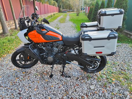 2021 Harley-Davidson Pan America Special, оранжевый, 1550000 рублей, вид 2