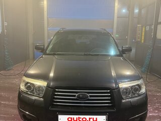 2007 Subaru Forester II Рестайлинг, чёрный, 800000 рублей, вид 2