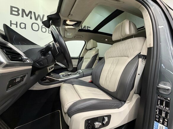 2022 BMW X7 40d I (G07) Рестайлинг, серый, 11900000 рублей - вид 10