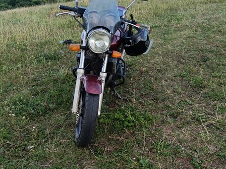 1995 Honda CB 400 Super Four, красный, 250000 рублей, вид 1