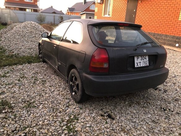 1997 Honda Civic VI, серый, 160000 рублей - вид 5