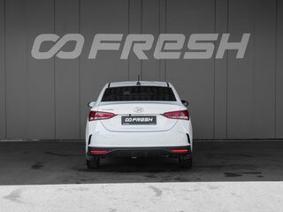 2021 Hyundai Solaris II Рестайлинг, белый, 1359000 рублей, вид 4