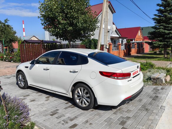 2016 Kia Optima IV, белый, 1590000 рублей - вид 2