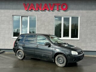 2012 Lada (ВАЗ) Kalina I, чёрный, 170000 рублей, вид 3