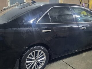 2017 Toyota Camry VII (XV50) Рестайлинг 2, чёрный, 2430000 рублей, вид 4