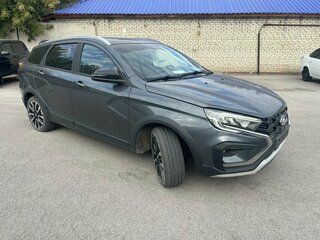 2024 Lada (ВАЗ) Vesta SW Cross I Рестайлинг (NG), серебристый, 1450000 рублей, вид 4
