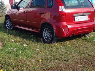 2010 Lada (ВАЗ) Kalina I, красный, 205000 рублей, вид 4
