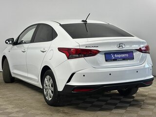 2021 Hyundai Solaris II Рестайлинг, белый, 1310000 рублей, вид 3