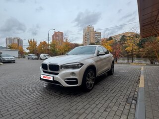 2015 BMW X6 30d II (F16), белый, 3250000 рублей, вид 1