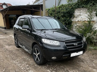 2008 Hyundai Santa Fe II, чёрный, 1350000 рублей, вид 2