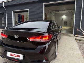 2019 Hyundai Sonata VII (LF) Рестайлинг, чёрный, 1750000 рублей, вид 3