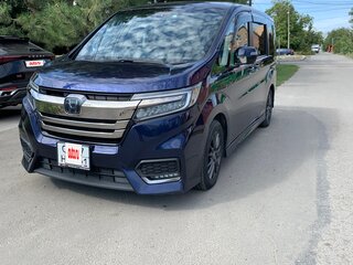 2018 Honda Stepwgn Spada V Рестайлинг, синий, 2050000 рублей, вид 1