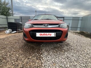2015 Lada (ВАЗ) Kalina II, оранжевый, 265000 рублей, вид 1