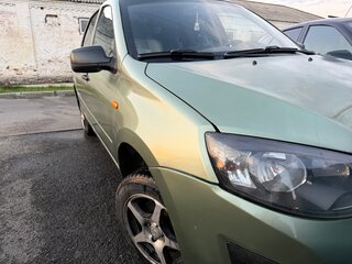 2013 Lada (ВАЗ) Kalina II, зелёный, 315000 рублей, вид 1