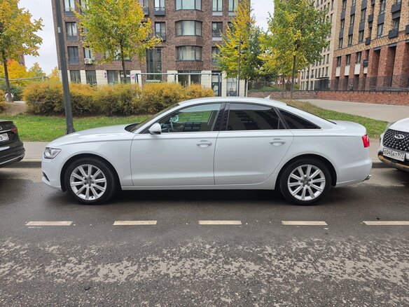 2012 Audi A6 IV (C7), белый, 1760000 рублей - вид 7
