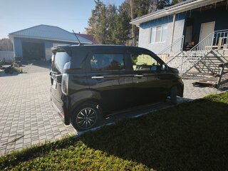 2017 Honda N-WGN I Рестайлинг, чёрный, 750000 рублей, вид 3