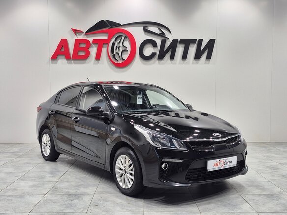 2019 Kia Rio IV, чёрный, 1395000 рублей