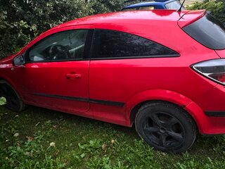 2007 Opel Astra GTC H Рестайлинг, красный, 220000 рублей, вид 4