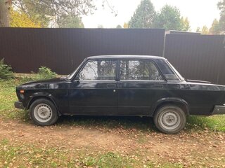 2010 Lada (ВАЗ) 2107, чёрный, 160000 рублей, вид 2