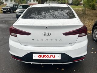 2019 Hyundai Elantra VI (AD) Рестайлинг, белый, 1860000 рублей, вид 4