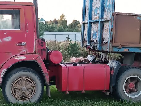 1992 КамАЗ 5410, красный, 750000 рублей, вид 3