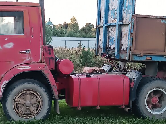 1992 КамАЗ 5410, красный, 750000 рублей - вид 2