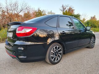 2024 Lada (ВАЗ) Granta Sportline I Рестайлинг, чёрный, 1150000 рублей, вид 4