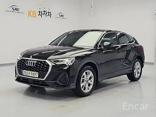 2023 Audi Q3 Sportback 35 TDI II (F3), чёрный, 2476000 рублей - вид 2