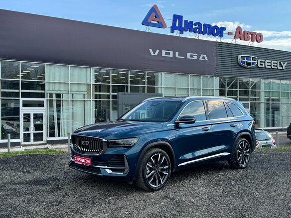 2022 Geely Monjaro I, синий