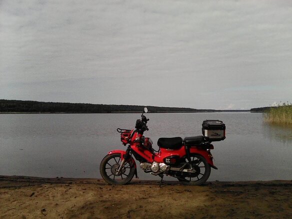 2023 Honda Cross Cub, красный, 290000 рублей - вид 10