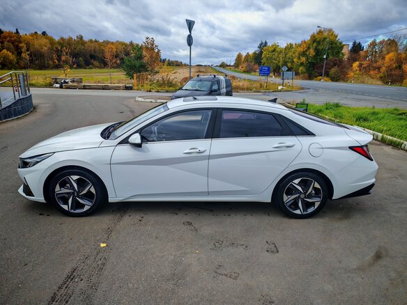 2021 Hyundai Elantra VII (CN7), белый, 2030000 рублей - вид 10