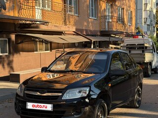 2013 Lada (ВАЗ) Granta I, чёрный, 410000 рублей, вид 1