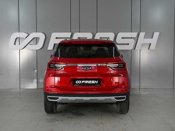 2021 Chery Tiggo 4 I Рестайлинг, красный, 1326000 рублей - вид 3