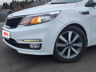 2016 Kia Rio III Рестайлинг, белый, 1190000 рублей, вид 2