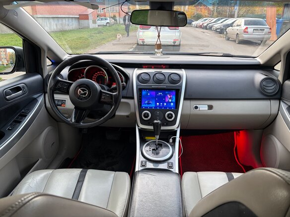 2008 Mazda CX-7 I, красный, 640000 рублей - вид 4
