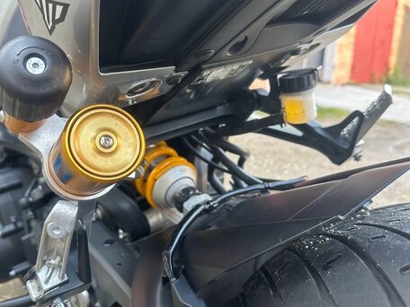 2019 Yamaha MT-09 (FZ-09), синий, 970000 рублей, вид 3