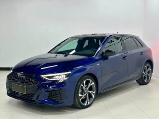 2023 Audi A3 Sportback 35 TFSI IV (8Y), синий, 2199000 рублей, вид 1