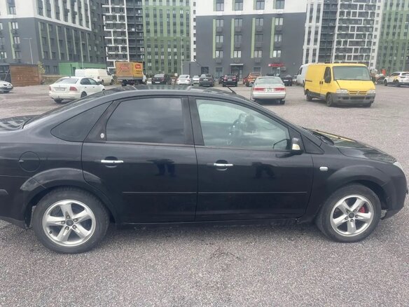 2007 Ford Focus II, чёрный, 340000 рублей - вид 1