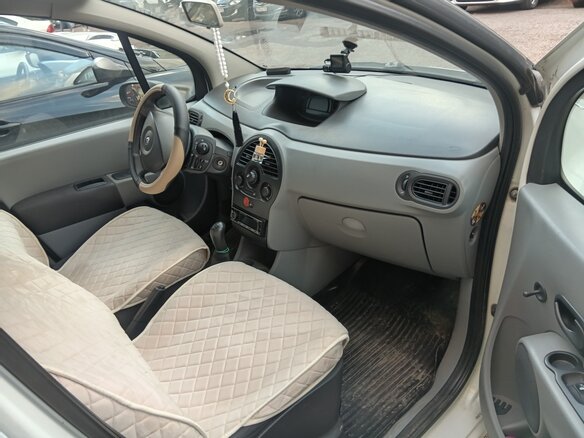 2007 Renault Modus Grand I Рестайлинг, белый, 350000 рублей - вид 6